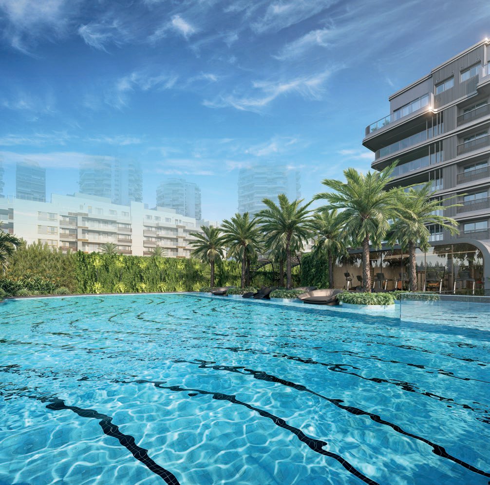 Piscina com raia 25m