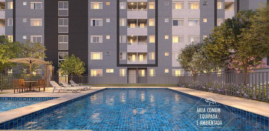 Piscina adulto e infantil do Elevato Nova Iguaçu