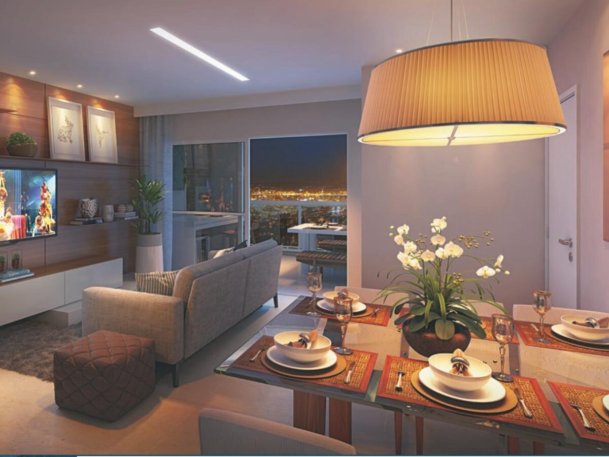 Sala decorada